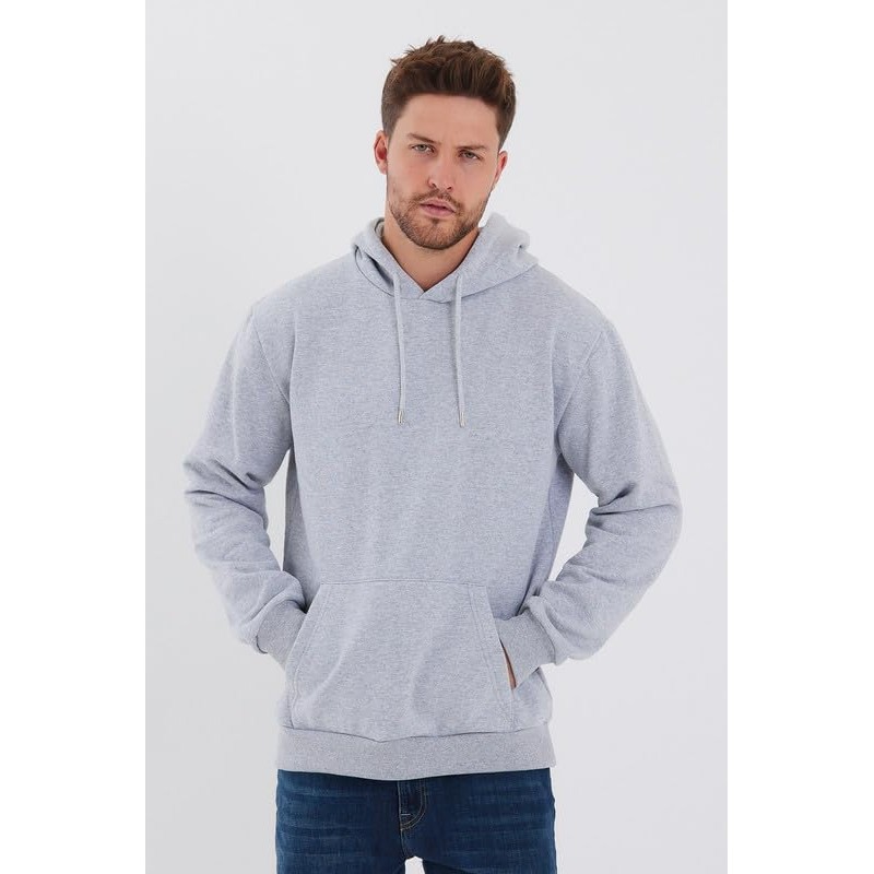 COMEOR Hoodie Men's Hoodie Sweatshirts, lightgrey