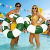 2 PCS Large 33 inch Inflatable Pool Floats for Swimming