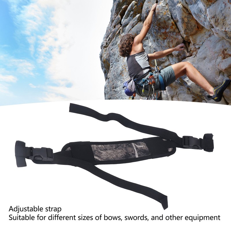 Compound Bow Shoulder Belt Adjustable Hands Free Oxford Cloth Shock