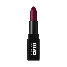 Ésika Labial Addiction Matte 4g – Labial Mate de Alta Cobertura y Larga Duración (Vino Adictivo)