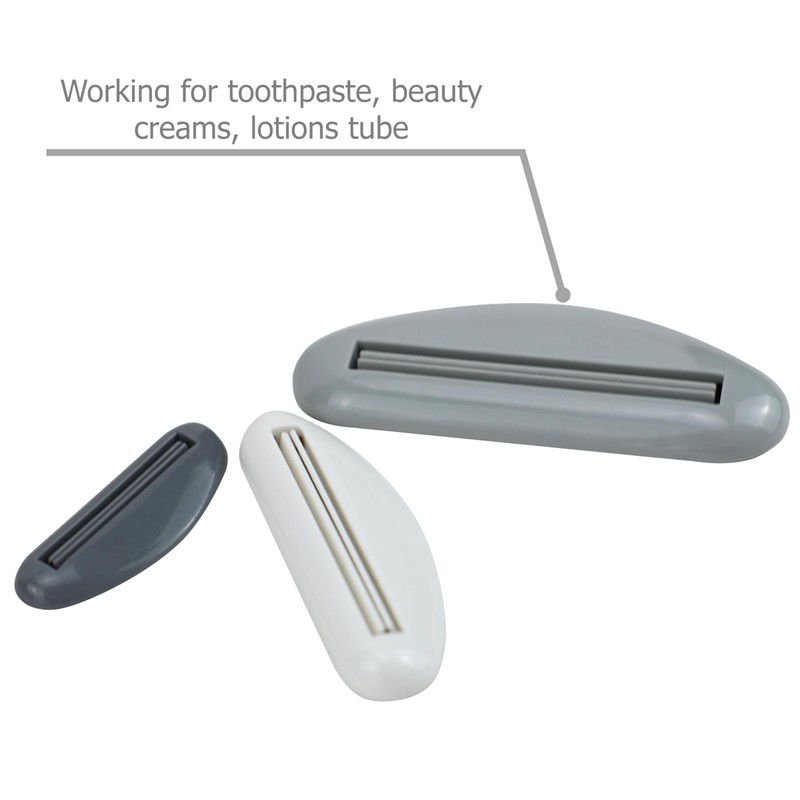 EIKS 6 Sets Tube Squeezer Clip for Toothpaste, Hand Cream,