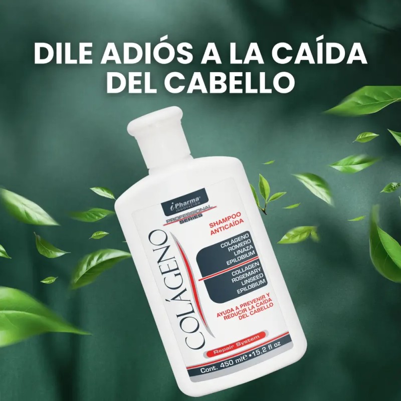 Shampoo Colágeno Anti Caída 450ml