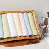 Soft touch Bamboo Yan kitchen hand towel 7-piece towel ring