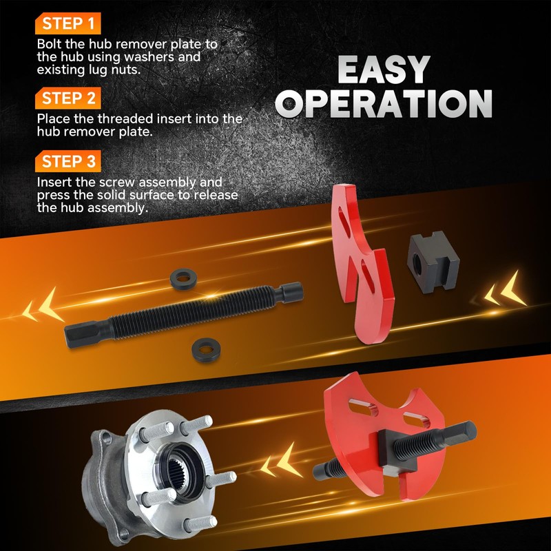 weyleity Wheel Hub Removal Tool Set | Wheel Bearing Hub