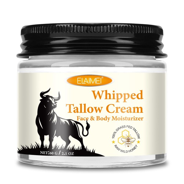 Beef Tallow, Tallow Face Moisturizer, Beef Tallow Skincare, Deeply Moisturizing