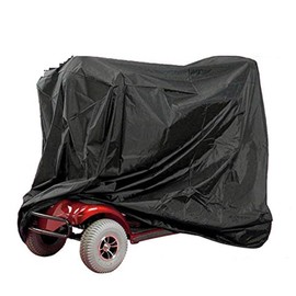 Mobility Scooter Cover Waterproof, Power Scooter Cover Wheelchair Cover for Travel, 190D Oxford Fabric Rain Protector from Dust Dirt Snow Rain Sun Rays