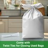 30-Count Heavy Duty Trash Compactor Bags 15 Gallon - 2.6