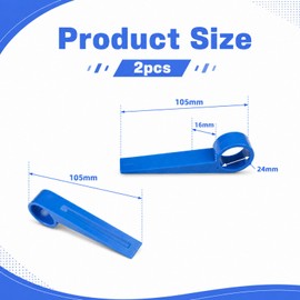 Mistillion 2 Pcs Bicycle Hydraulic Disc Brake Piston Reset Tools, Universal Parallel Retracting Press Tools for MTB Road Bike Brake Calipers Repair (Blue)
