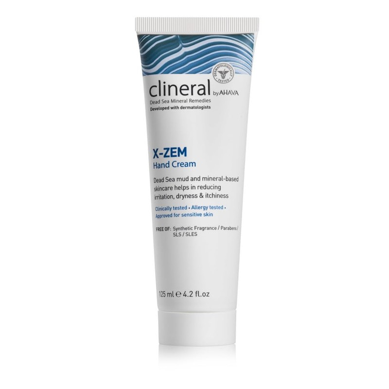 AHAVA Clineral X-Zem Hand Cream, 4.2 Fl Oz