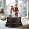 The San Francisco Music Box Company Musical Santa W/Snowman