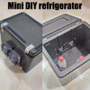 Yrhrol Mini Air Conditioner DC 12V DIY Thermoelectric Peltier Refrigeration