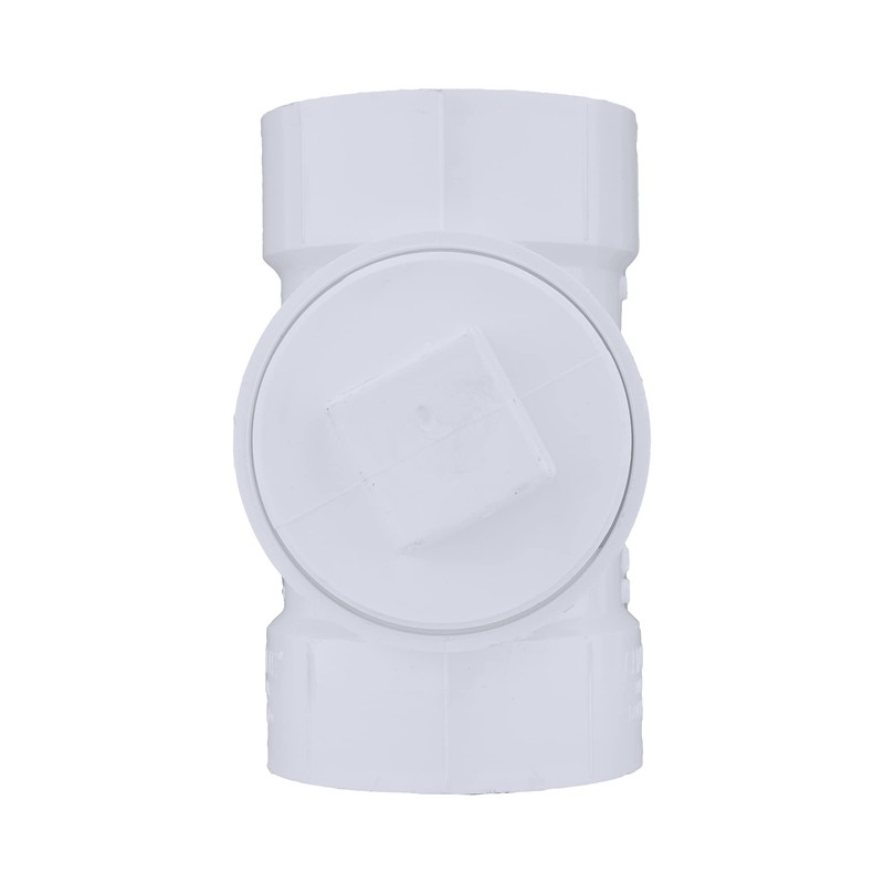 CHARLOTTE PIPE 4 DWV CLEANOUT TEE with Plug DWV (Drain,