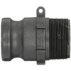 Banjo 200F Polypropylene Cam & Groove Fitting, 2" Male Adapter