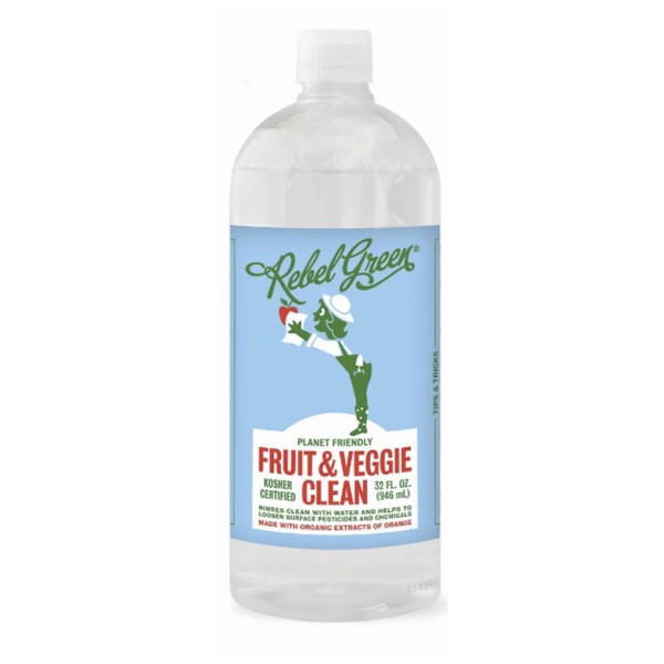 Rebel Green Cleaner Refill Fruit and Veggie, 34 Fl Oz