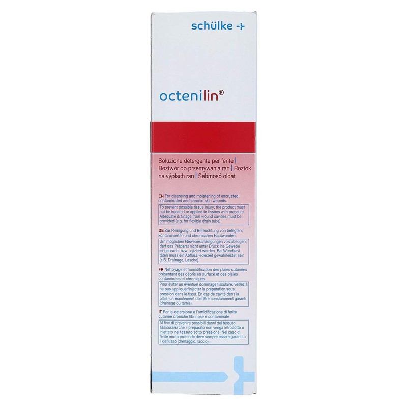 schlke octenilin? Wound Rinse Solution, Wound Cleaning, Acute Moisturising, Cleaning,