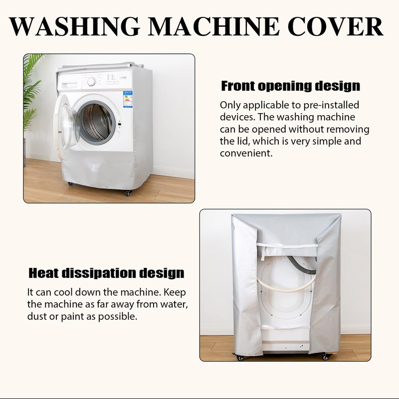 High Quality Front Loader Washing Machine Cover Waterproof and Dustproof