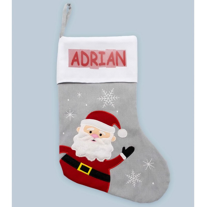 DIBSIES DIY Creative Expressions Stocking with Personalization Kit (Santa)
