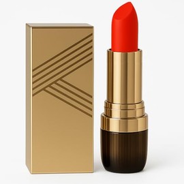 Matte Lipstick, Waterproof, Long-Lasting, Light Texture and Intensely Pigmented (#3 - Simple Red)
