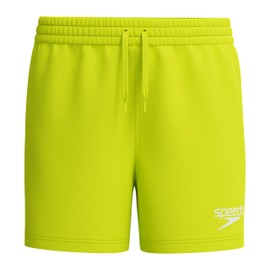 Speedo Boy's 13" Watershorts | Swim Shorts | Swiming Trunks | Quick Dry | Comfort | Chlorine Resistant, Hyper Yelow/Cobalt/Emerald, S