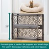 MYPET North States Paws Portable Pet Gate: 26-40" Wide. Pressure