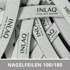 INLAQ® Banana File 100/180, Professional Nail File, Curved File, Durable