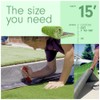 MEGAGRASS 5 x 8 Feet Artificial Grass Mat for Lawn/Deluxe