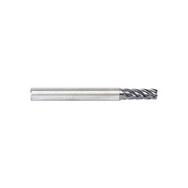 WIDIA Hanita 577C05002T VariMill II 577C HP End Mill, 0.25 mm Radius, 5 mm Cutting Diameter, Carbide, AlTiN Coating, RH Cut, Straight Shank, 5-Flute