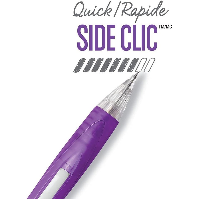 12 x Bic Velocity Mechanical Pencils with 0.7mm Medium Lead,