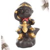LABRIMP Monkey Tea Pet Craft Monkey Craft Monkey Desktop Ornament