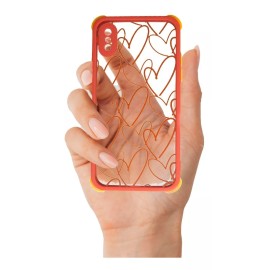 AJC Funda Protector De Celular Corazones Nueva Moda Tumblr Cel