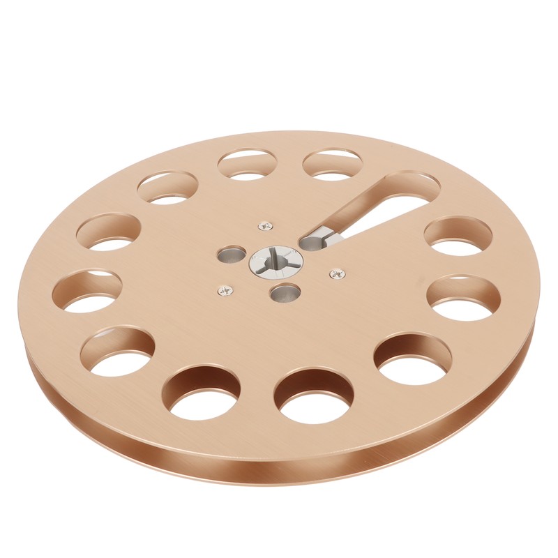 1/4 7 Inch Empty Tape Reel 11 Holes Universal Aluminum