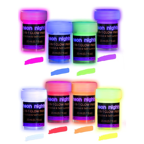 'XXL Set' 24 Cans of Glow in The Dark Paint