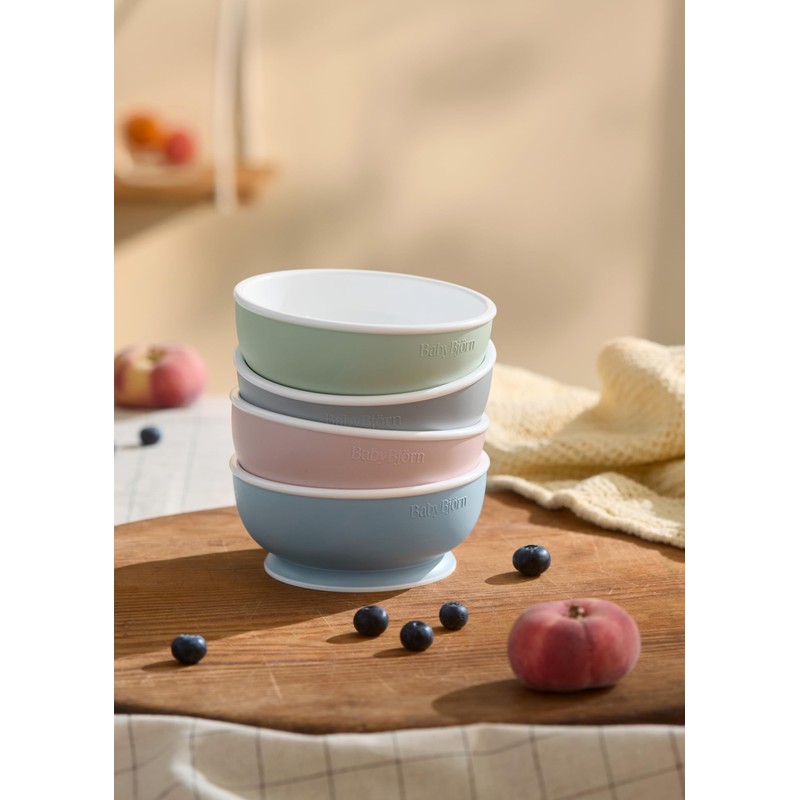 BabyBjörn Baby Bowl, Pack of 2, Pale Green