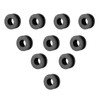 for rubber washer grommet 10pcs Motorcycle Rubber Washers Black Complete