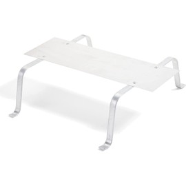 FloraCraft Aluminum Tombstone Hugger 3.5 Inch x 8 Inch x 11.9 Inch Silver