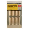 MAP Vents 956-27 Metal Louvre Vents, Brass, 9" x 6"