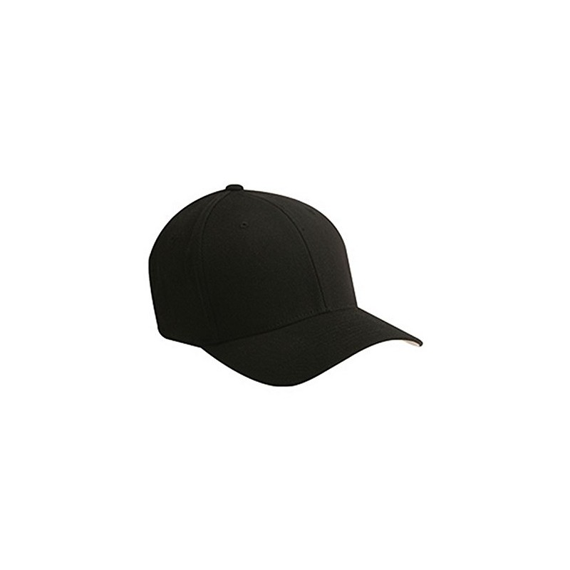 Flexfit Cotton Twill Blend Cap, Black, XX-Large