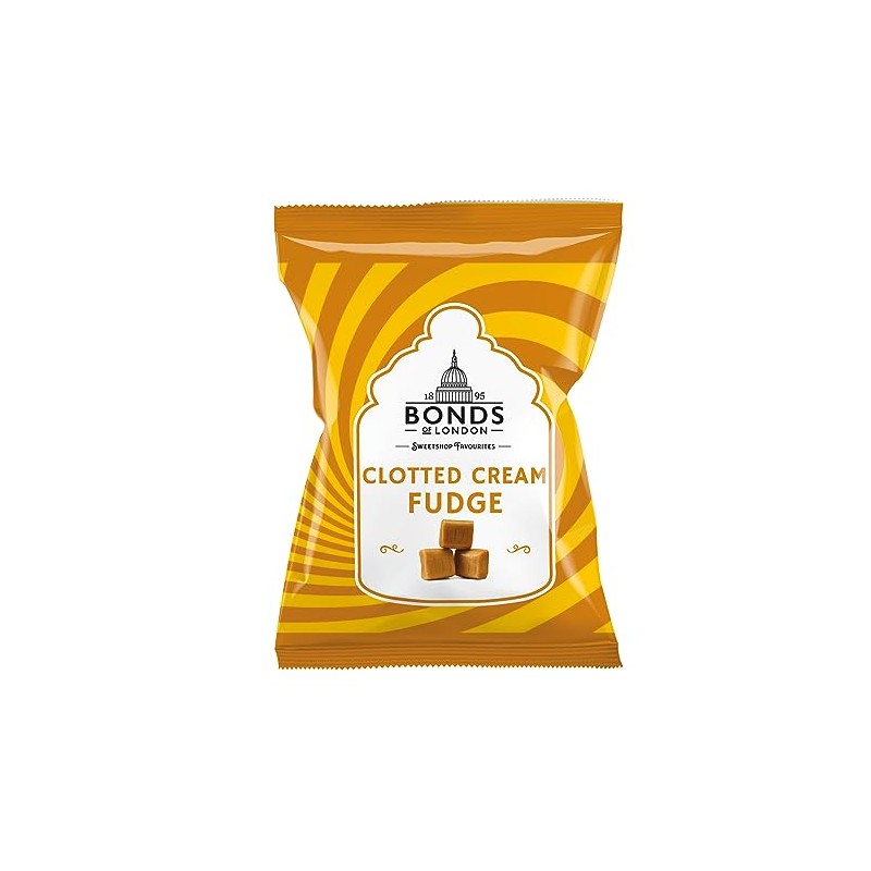 Bonds Clotted Cream Fudge Bags | Vanilla Flavoured | No