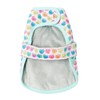 FuzzYard Candy Hearts Valentine's Fleece Lined Wrap Vest for Dogs