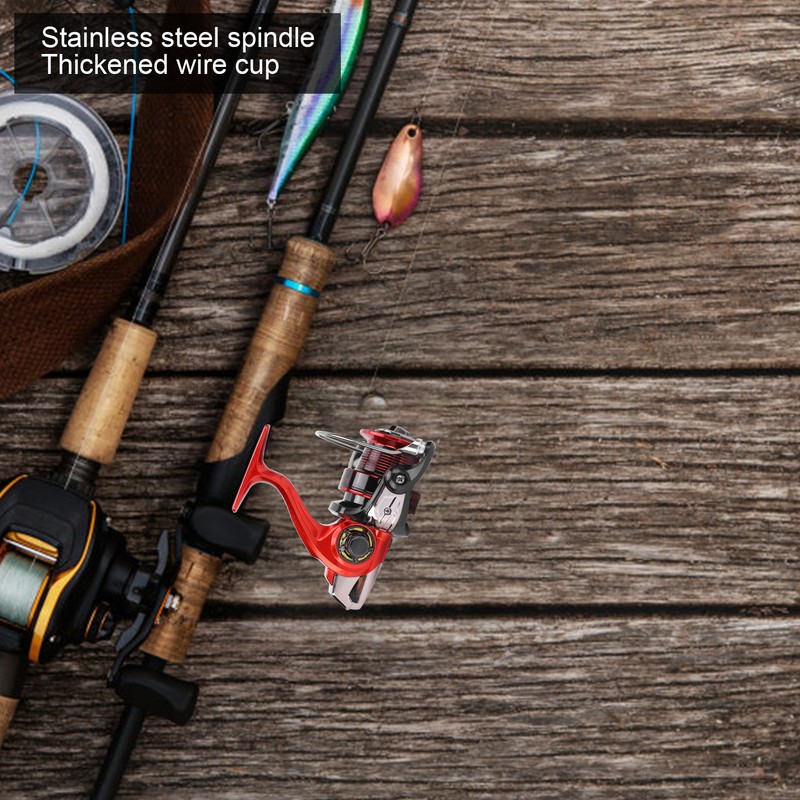 Spinning Reel 13+1 Bearings 5.1:1 Gear Ratio Left Right Interchangeable