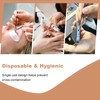 400 PCS Micro Brushes, Black Micro Applicator Brushes with Longer