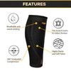ITHW Copper Calf Compression Sleeves for Men and Women, Leg