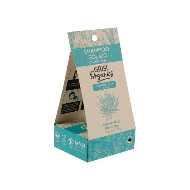 Grisi Organics, Shampoo Slido Agave Azul, 75 Gr