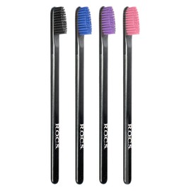 R.O.C.S. Rocks PRO Black Edition Toothbrush, Regular (Color Available)