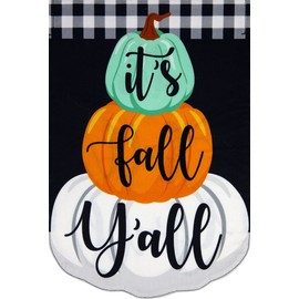 Briarwood Lane It's Fall Y'all Burlap Garden Flag 12.5" x 18"