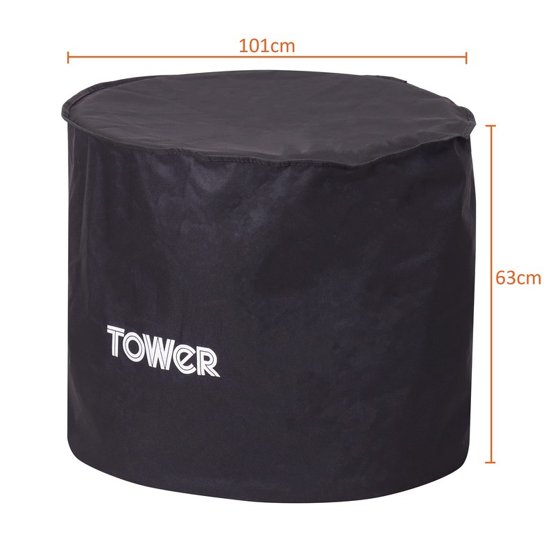 Tower T978512COV Grill Cover, Suitable for T978512 Fire Pit and