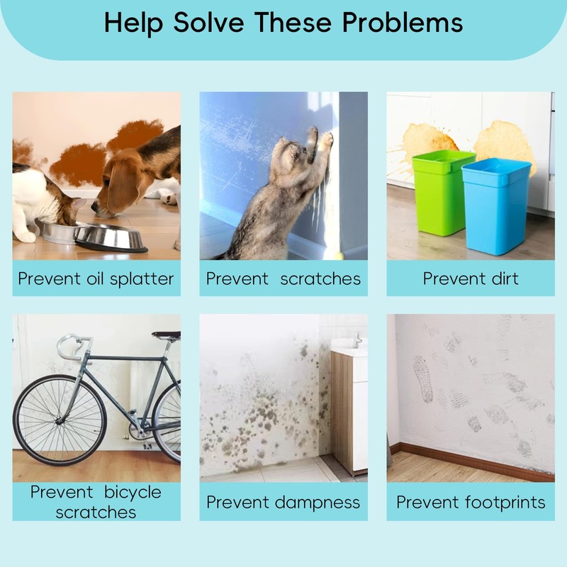 Wall Protector Clear Contact Paper Electrostatic Absorption Wall Protective Film