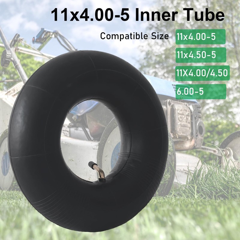 2-Pcs 11x6.00-5 Inner Tube 11x4.00-5 Inner Tube 11x4.50-5