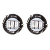 cciyu 4 Pack Blue 3-3014SMD T4/T4.2 Neo Wedge LED Light