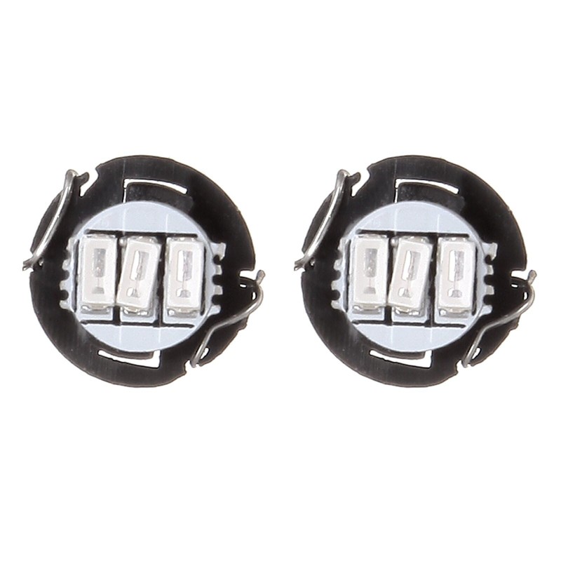 cciyu 4 Pack Blue 3-3014SMD T4/T4.2 Neo Wedge LED Light